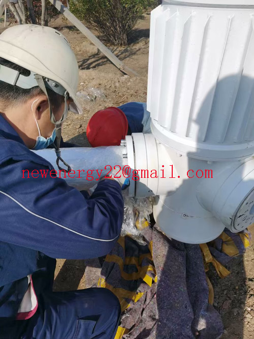wind turbine solar hybrid 5kw project show